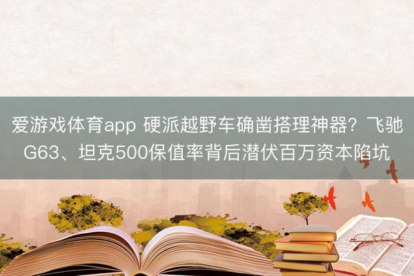 爱游戏体育app 硬派越野车确凿搭理神器?飞驰G63、坦克500保值率背后潜伏百万资本陷坑